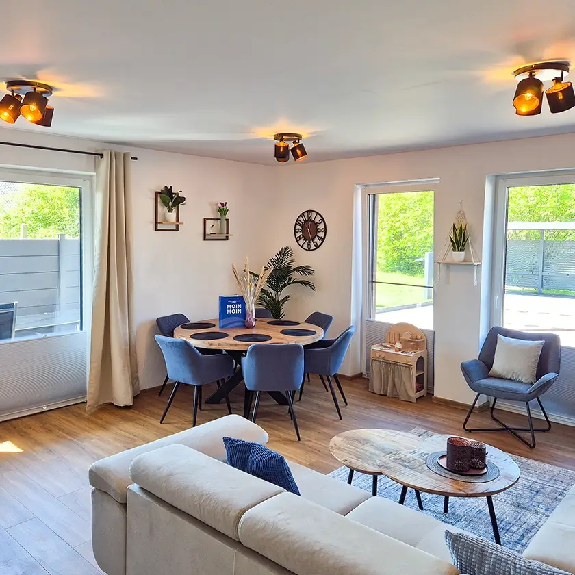 Ferienwohnung Herrlichkeit Essbereich